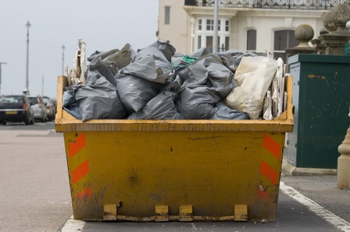 Professional office clearance team at work in Penge