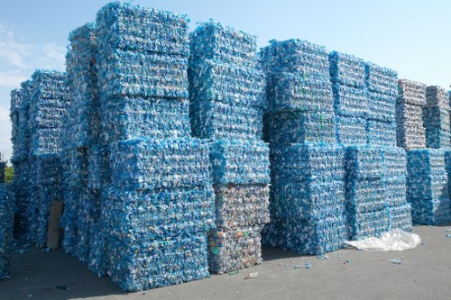 Recycling of builders waste materials in Penge